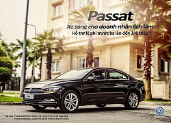 Mua VOLKSWAGEN PASSAT được hỗ trợ phí trước bạ lên tới 140 triệu