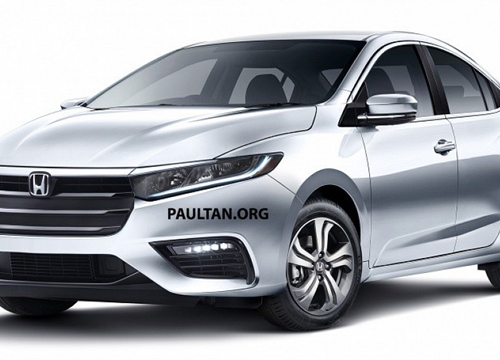 Honda City động cơ turbo sắp ra mắt tại Thái Lan