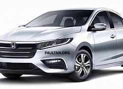 Honda City mới sắp ra mắt, được trang bị động cơ tăng áp