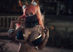 &#8220;Nghẹt thở&#8221; trước màn cosplay nàng cáo Tamamo no Mae trong FGO quá bốc lửa