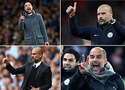 Ngón tay của Pep Guardiola