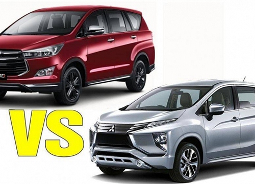 So sánh Mitsubishi Xpander và Toyota Innova