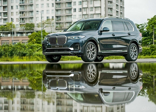 Thông số kỹ thuật xe BMW X7 xDrive40i Pure Excellence tại Việt Nam