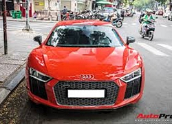 Audi R8 V10 Plus của thiếu gia Phan Thành bất ngờ tái xuất trên phố Sài Gòn