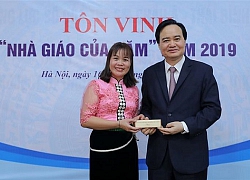 Bộ trưởng Phùng Xuân Nhạ gặp mặt các "Nhà giáo của năm"