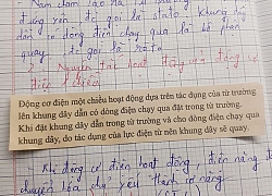 Cô giáo bảo về nhà chép lý thuyết vào vở, nam sinh lười quá... cắt luôn sách dán vào cho nhanh