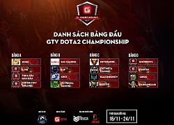 Công bố bảng đấu GTV Dota 2 Championship 2019