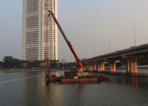 Hà Nội xây hai cầu thấp qua hồ Linh Đàm giải toả ùn tắc giao thông