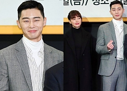 Khoảnh khắc gây bão mạng hôm nay: "Tổng tài" bá đạo Park Seo Joon đỏ mặt ngại ngùng trước bà xã Won Bin