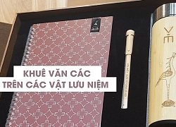 Khuê Văn Các trên sản phẩm lưu niệm bằng tre mang văn hoá Việt ra thế giới