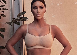 Kim Kardashian diện bodysuit 'trồng cây chuối' khoe 'siêu vòng ba' trứ danh