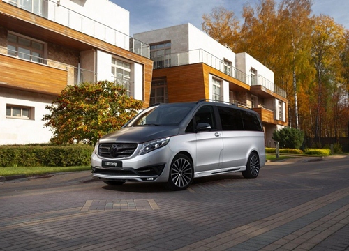 Mercedes V-Class đã "hầm hố", đỡ "nhạt" dưới bàn tay của Larte Design!