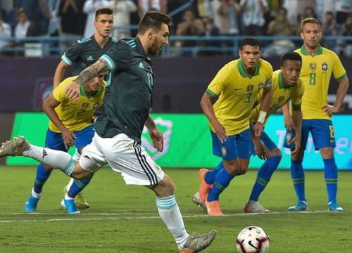 Messi ghi bàn duy nhất, Argentina phục thù thành công trước Brazil