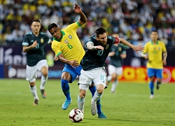 Messi ghi bàn sau án treo giò giúp Argentina thắng Brazil