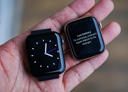 Mi Watch đọ dáng Apple Watch