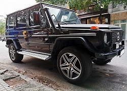 "Ông cụ" SUV Mercedes G-Class đời cũ được dân chơi Việt hồi xuân phong cách AMG G63