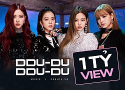 Vừa mới xưng vương toàn thế giới mấy ngày, "DDU-DU DDU-DU" (BLACKPINK) đã bị "chị em" cùng nhà vượt mặt đầy chóng vánh