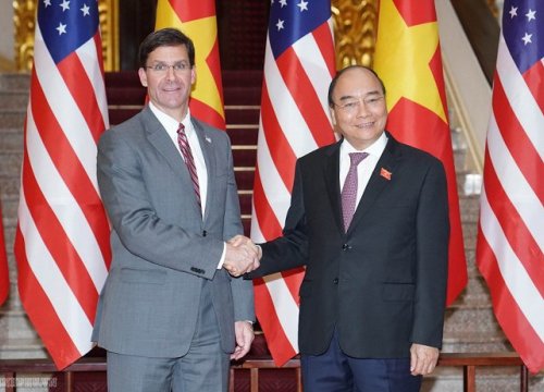 Bộ trưởng Quốc phòng Mỹ: 'Washington ủng hộ lập trường của Việt Nam về vấn đề Biển Đông'