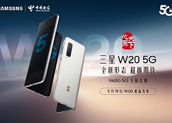 Galaxy Fold W20 5G sẽ ra mắt thông qua China Telecom vào ngày 19 tháng 11