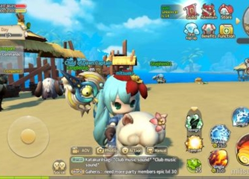 Lumia Saga Game chibi đồ họa 3D đẹp mắt Open Beta tháng 12