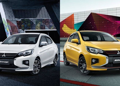 Mitsubishi Mirage và Attrage 2020 đẹp long lanh chính thức ra mắt