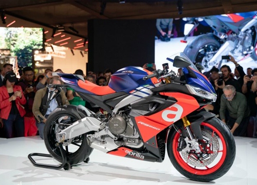 Ngắm "chiến mã" Aprilia RS 660 mới đét, gây sức ép cho Kawasaki Ninja 650