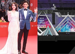 Sân khấu lễ trao giải AAA 2019 hội tụ TWICE, Yoona và quân đoàn sao Hàn ở SVĐ Mỹ Đình bắt đầu xây dựng: Sao khủng thế này?