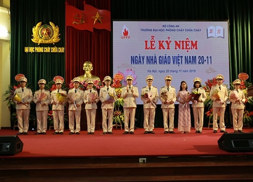 Trường Đại học PCCC kỷ niệm 37 năm Ngày Nhà giáo Việt Nam