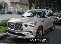 &#8216;Zoom&#8217; cận cảnh mẫu SUV Full-Size Infiniti QX80 hơn 9 tỷ ở TP.HCM