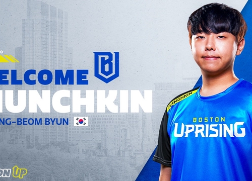 Boston Uprising ký hợp đồng với Munchkin chuẩn bị cho mùa giải 2020