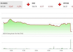 Chứng khoán ngày 21/11: Rơi thẳng đứng, VN-Index mất hơn 12 điểm