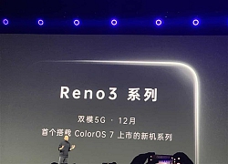 Dòng OPPO Reno 3 sẽ được công bố vào tháng 12