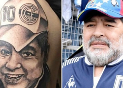 Fan việt vị vì hình xăm Maradona