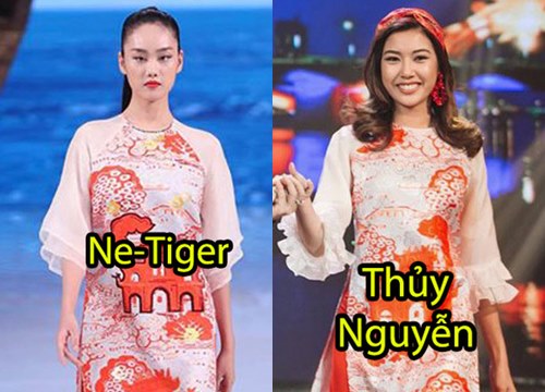 Giữa lùm xùm mẫu áo dài bị "copy", NTK Thủy Nguyễn khẳng định: "Sản phẩm kia giống thiết kế gốc của tôi đến hơn 90%"