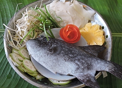 Hít hà cá bò nấu canh chua