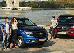 Lạ mắt Chevrolet Colorado bản gầm thấp như sedan, dành riêng cho "dân chơi" nước bạn