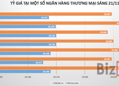 Ngân hàng tiếp tục giảm giá USD