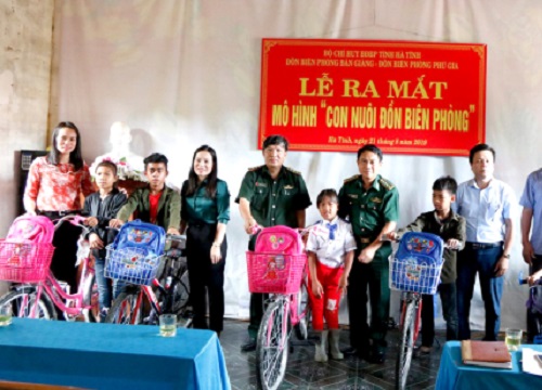 Nhân lên tình thương yêu từ mô hình "Con nuôi đồn Biên phòng"