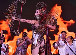 Trang phục dân tộc của đối thủ Hoàng Thùy ở Miss Universe 2019 toàn siêu phẩm đi liền với tuyệt tác