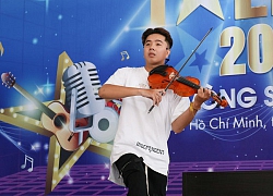 Violinist gây ấn tượng mạnh tại vòng sơ loại HUTECH's Talent 2020