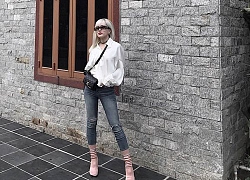 Với một chiếc quần jeans, bạn gái Sơn Tùng MTP &#8220;mách&#8221; hẳn 5 công thức phối đồ cực tôn dáng