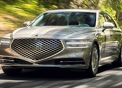 Xe sang Genesis G90 2020 sử dụng kiểu la-zăng có từ thập niên 90