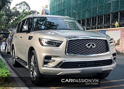 Cận cảnh "khủng long" Infiniti QX80 hơn 9 tỷ ở Sài Gòn