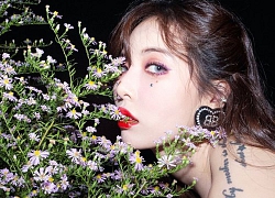 Giới trẻ thích thú với kiểu trang điểm 'giọt nước mắt pha lê' của HyunA trong MV 'Flower Shower'