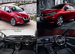 Honda City và Nissan Sunny thế hệ mới: 'Kẻ tám lạng, người nửa cân'