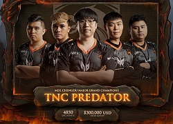 Lật kèo 30.000 Vàng, chức vô địch Chengdu Major đã gọi tên TNC Predator