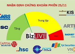 Nhận định chứng khoán 25/11: Tổn thương niềm tin, thị trường cần thời gian bình phục