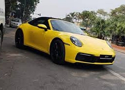 Porsche 911 Carrera S Cabriolet 2020 giá hơn 8,5 tỷ đầu tiên Việt Nam lăn bánh ra phố, biển số đặt ra dấu hỏi lớn