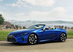 Ra mắt xế sang thể thao Lexus LC500 bản mui trần