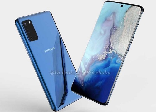 Samsung Galaxy S11e lộ ảnh render mới: Thiết kế như Galaxy S11 nhưng cắt giảm camera